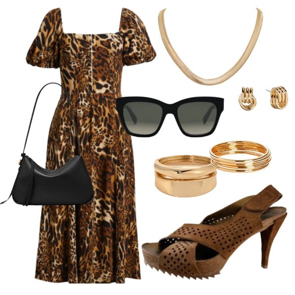 Pedro Garcia Tobacco Suede Cross Strap Platform Sandal | 4.25” Heel | Size 8.5 - Picture 11 of 15